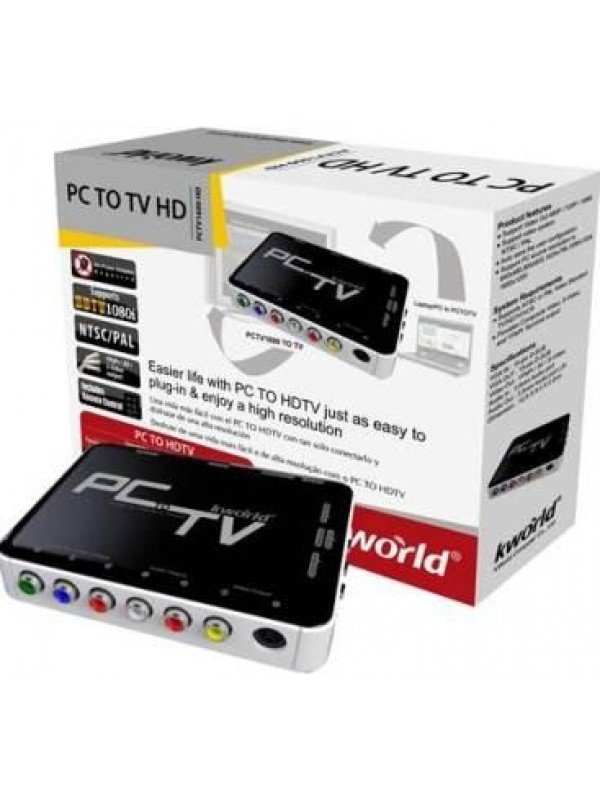 Kworld PC to TV Converter:Support video system