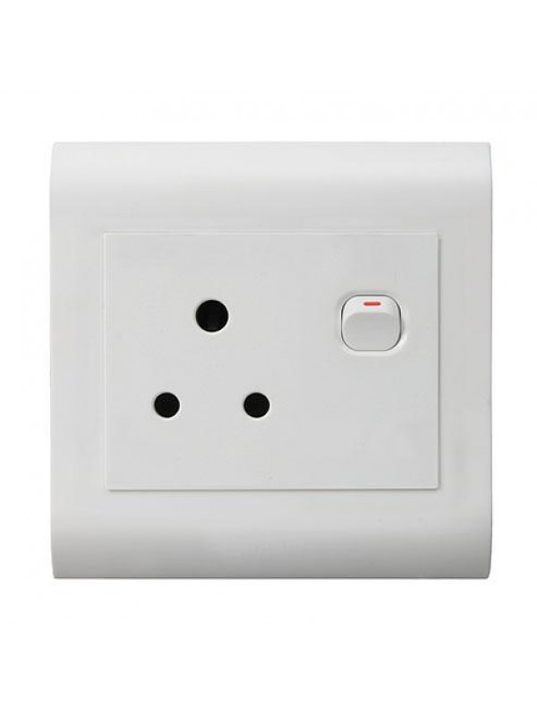 Lesco Pipelli Flush Monobloc Single Switch Socket