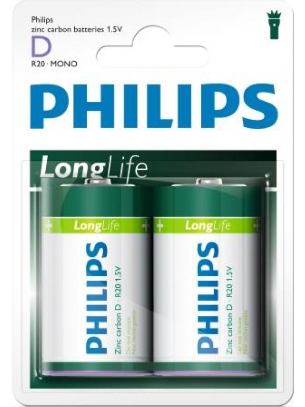 Philips LongLife 2x Type D
