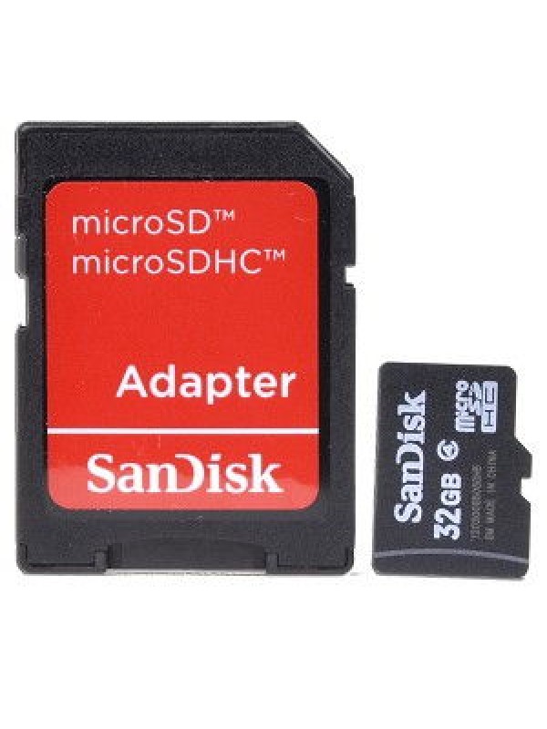 Sandisk 32GB Class 4 MicroSD Card
