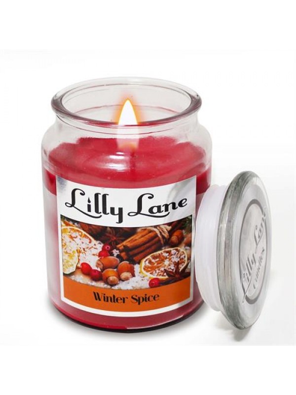 Lilly Lane Winter Spice Scented Candle Large