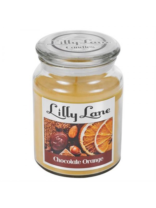 Lilly Lane Chocolate and Orange Scented Candle