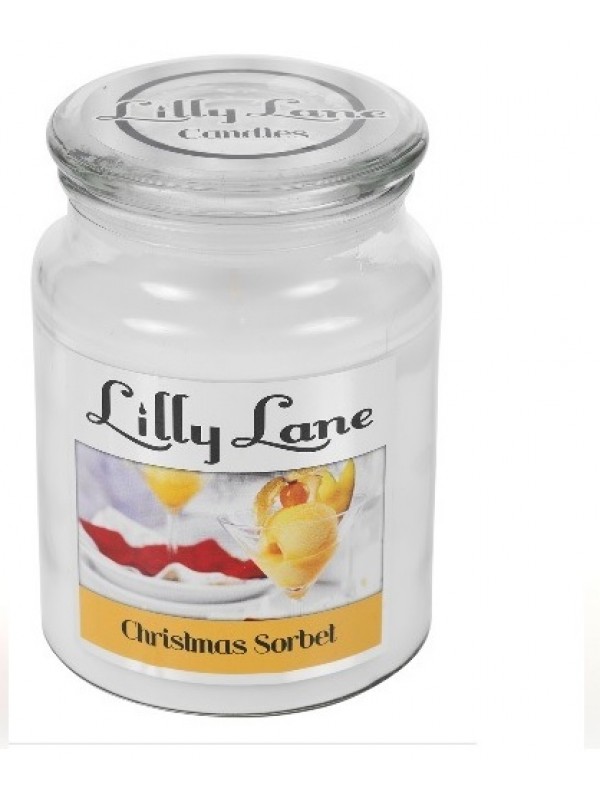 Lilly Lane Christmas Sorbet Scented Candle Large