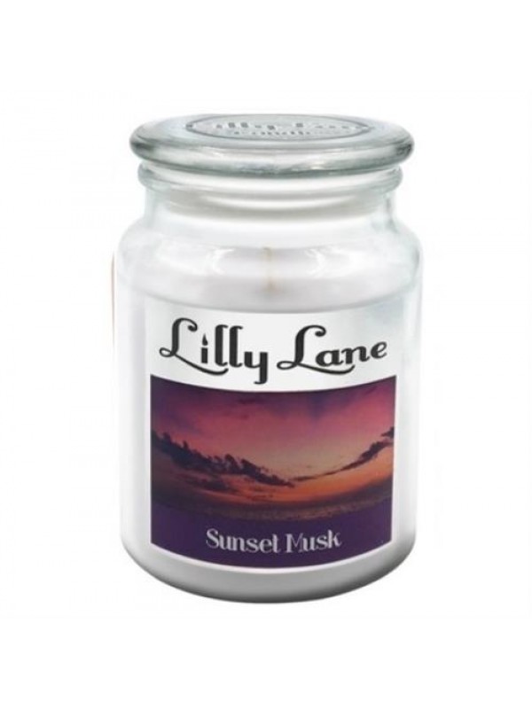 Lilly Lane Sunset Musk Scented Candle Large