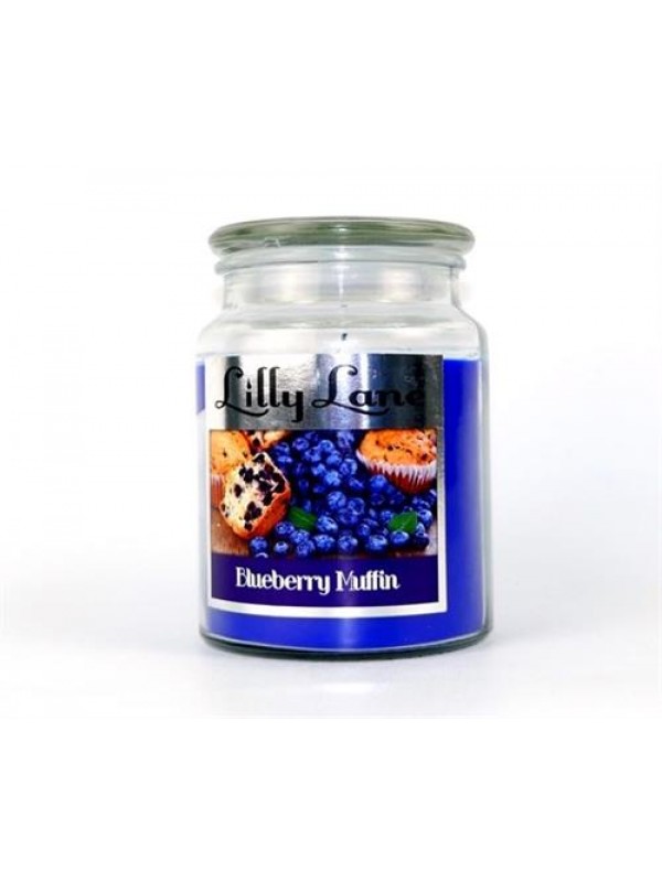 Lilly Lane Blueberry Muffin Scented Candle Large