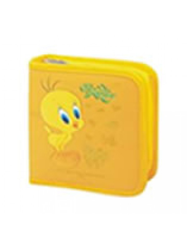 Tweety 40 CD Wallet Colour::YELLOW