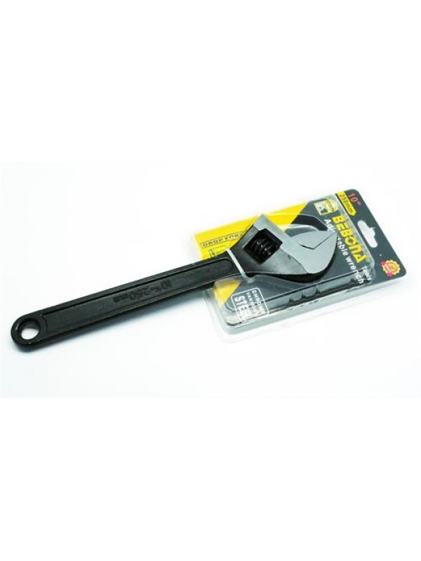 Bebona 10 Inch Adjustable Wrench with Calibrated