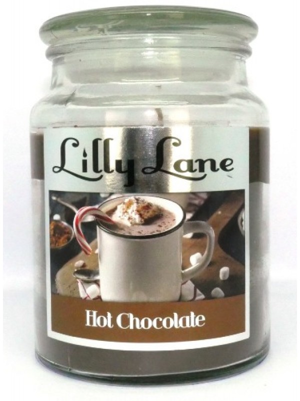 Lilly Lane Hot Chocolate Scented Candle Large