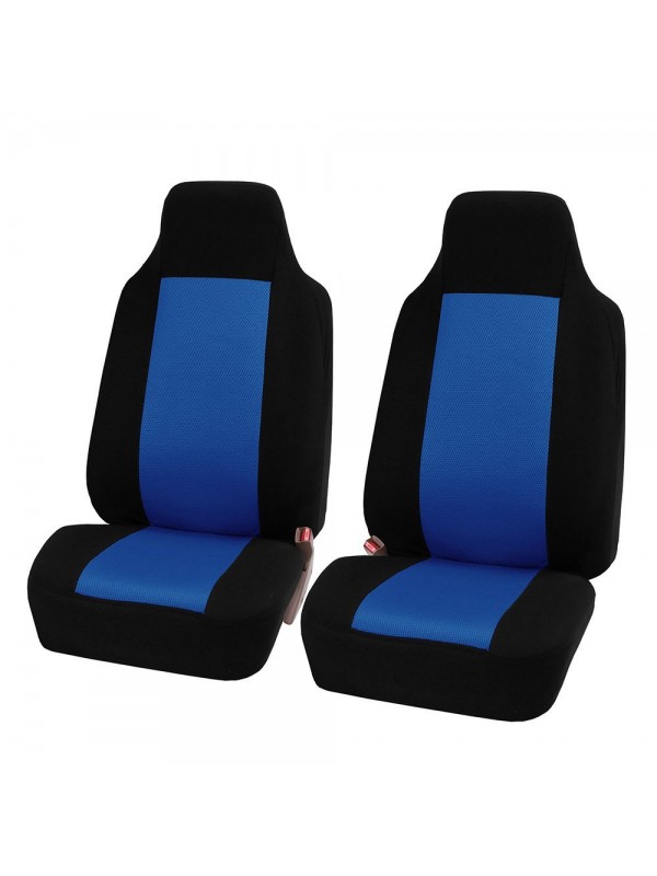 2pcs/set Universal Car Front Seat Cushion-Blu