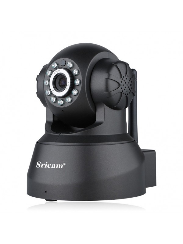 Black Sricam SP012 Wifi IP Camera