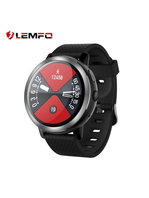 LEMFO LEM 8 4G Smartwatch Phone - Gray
