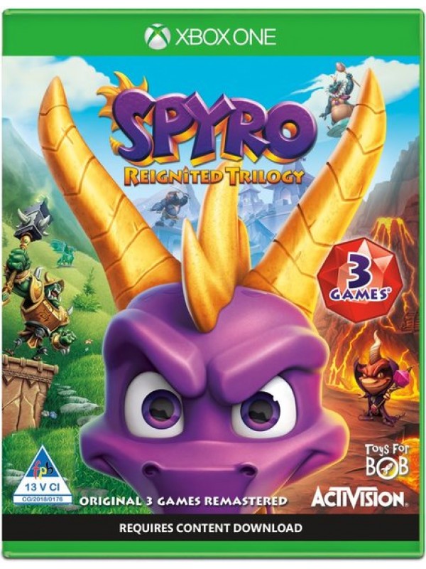 Xbox One Game Spyro Reignited Trilogy