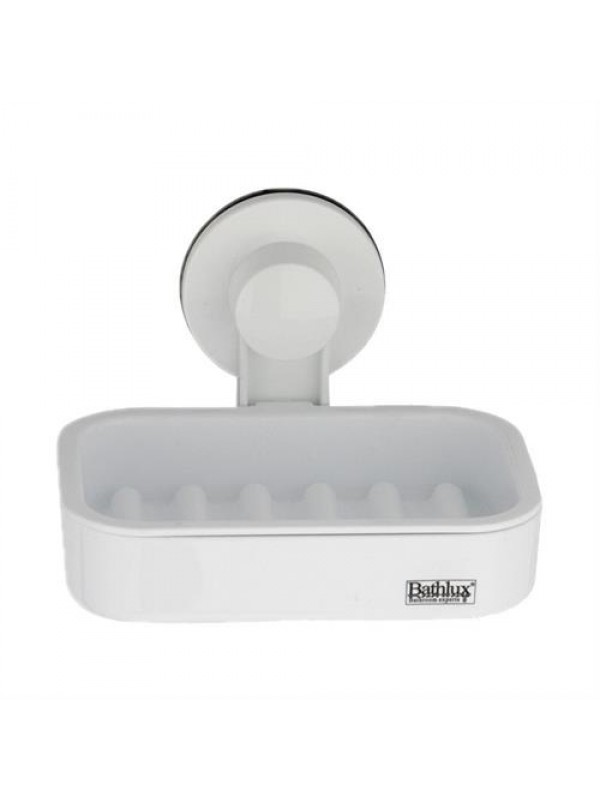 Bathlux Soap Bar Rack With Suction Cup Retail Box